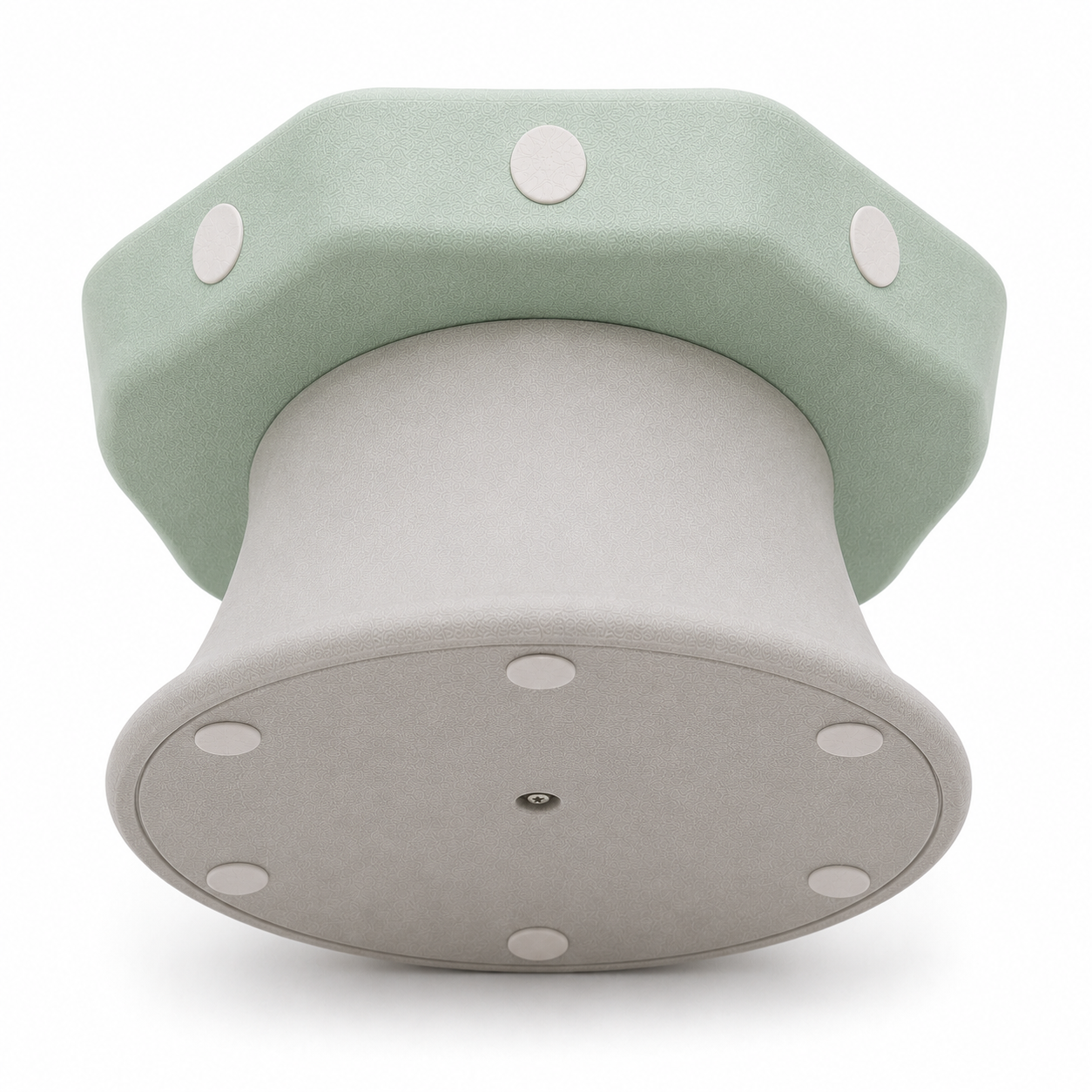 Elevated Pet Food and Water Bowl for Cats and Small Dogs – Mint Green and Light Grey